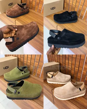 Ugg Suede Slingback Clog Sandals