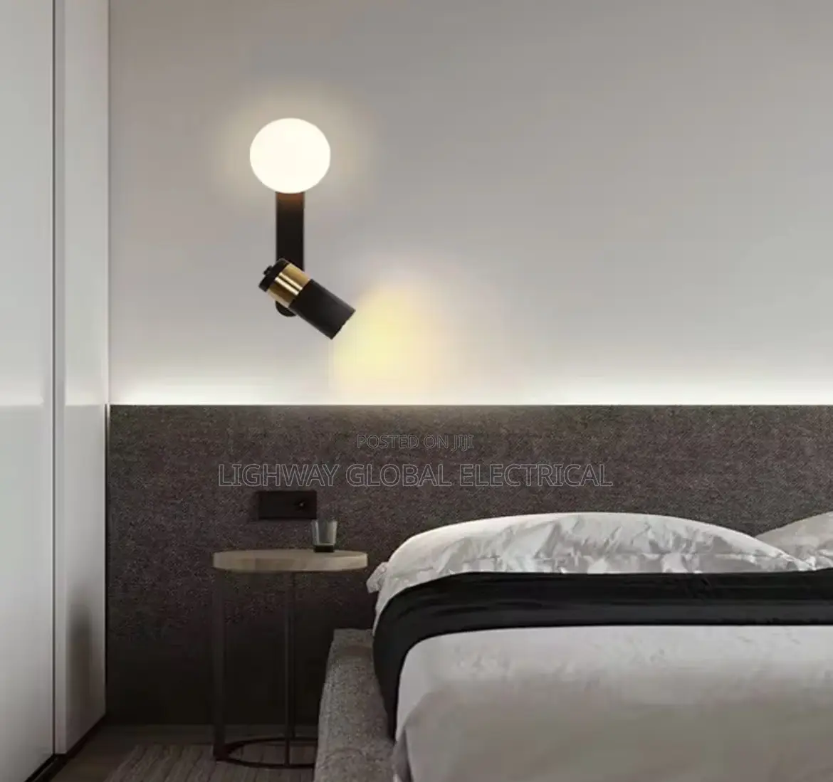 Modern Simple Bedroom Wall Lamp