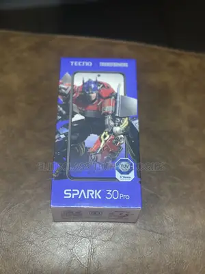 New Tecno Spark 30 Pro 256 GB Black