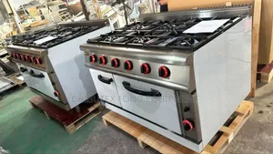 Six Burner Cooker With Oven