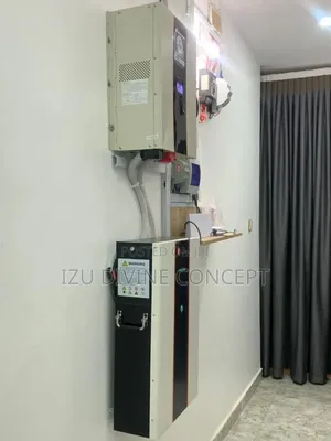 7.5kva Inverter Setup and 10kwh Lithium Battery Backup