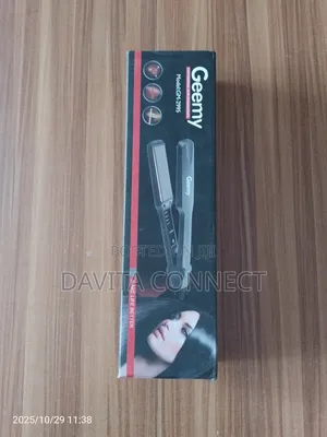 Geemy Gm-2995 Professional Hair Straightener Fast Heat