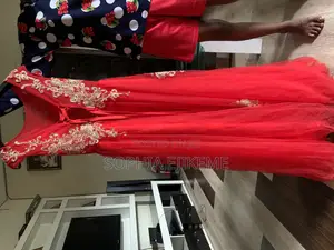 Red Already Made Gown