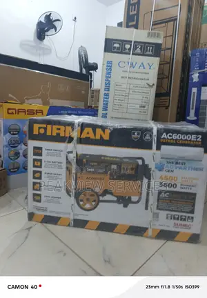 Sumec Firman Ac6000e2 Engine Type 3.5kva Generator