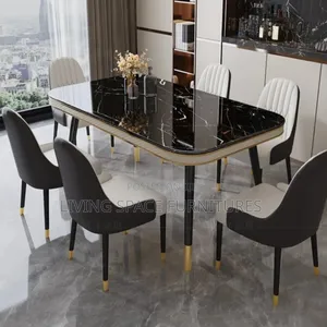 Superb Dining Set By 6seaters With Marble Table