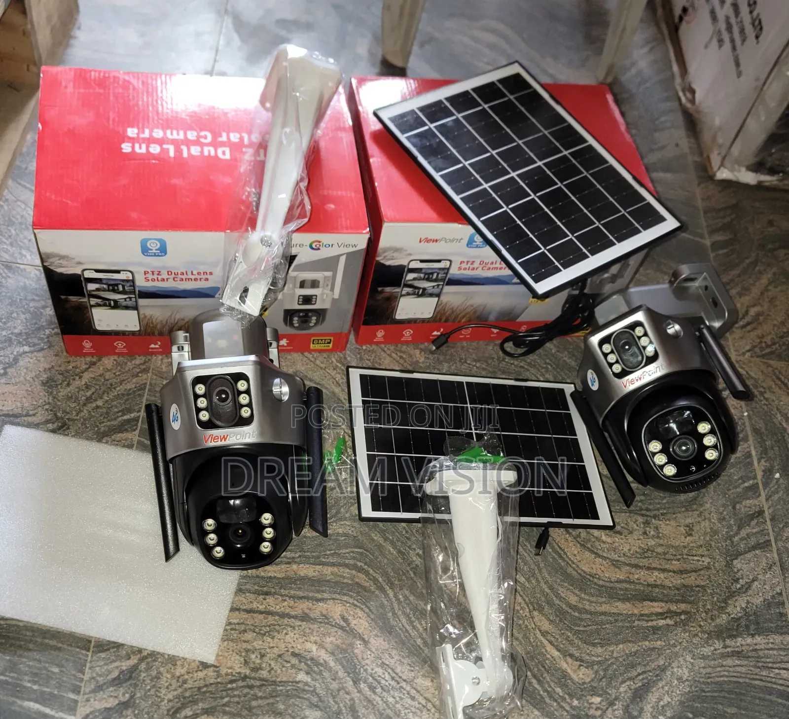 Interesting Solar Duel Smart Camera