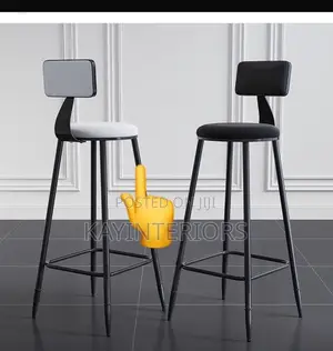 Black Bar Stool