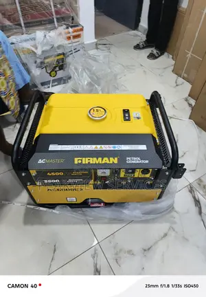 Firman Ac Master Ac6000e2 3.5kva, Manual Electric Start