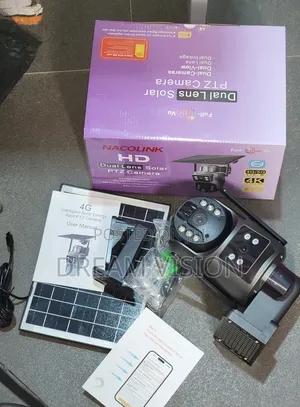 Ubox Duel Lens Solar Smart Camera