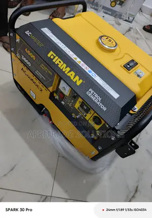 Firman 4.5kva Electric Start Generator – Model Ac6000e2
