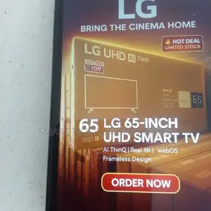 65 Inches Lg Smart Tv With Real Ai Processor Thinq 2025 Model