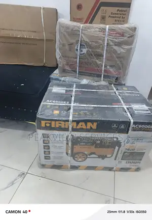 Ac Master Firman Ac6000e2 3.5kva Model, Low Fuel Use
