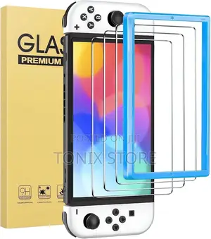 2 Pack Tempered Glass for Nintendo Switch Oled Screen Guard 7.0 Inches