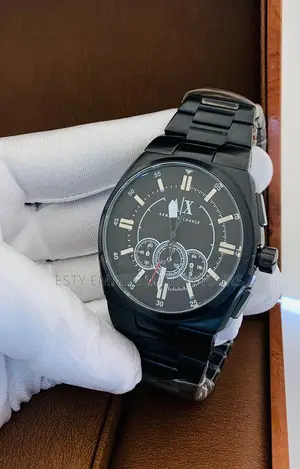 Armani Exchange Chronograph Chain Wrist Watch