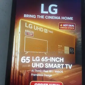 65 Inches Smart Tv With Voice Activated True Cinema Experience