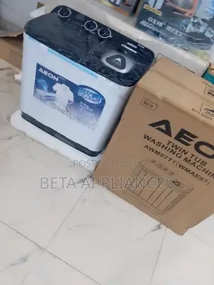 Fast and Clean Wash With Aeon 7kg Twin Tub Washer