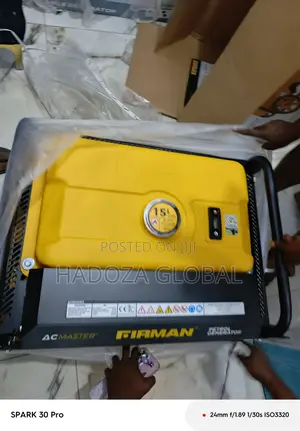 3.5kva Firman Generator With Switch Start – Model Ac6000e2