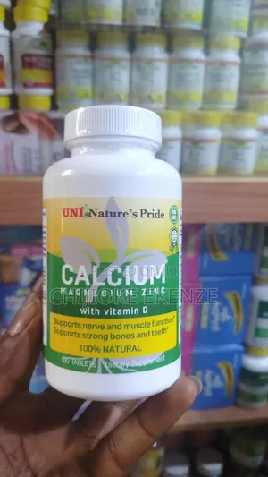 Nature's Pride Calcium Magnesium Zinc 100 Tabs Dietary Supplement