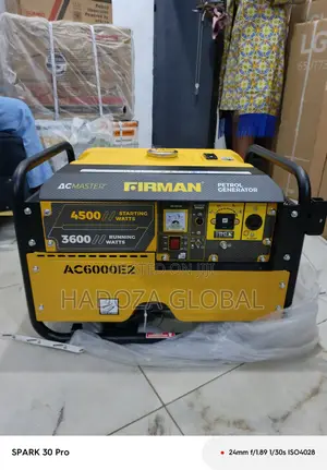 Firman Ac6000e2 Gasoline Generator – 3.5kva Output