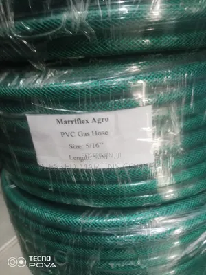 5/16" PVC Gas Hose. Length 50meters