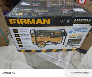 Firman Ac6000e2 4.5kva – Quiet Operation Generator
