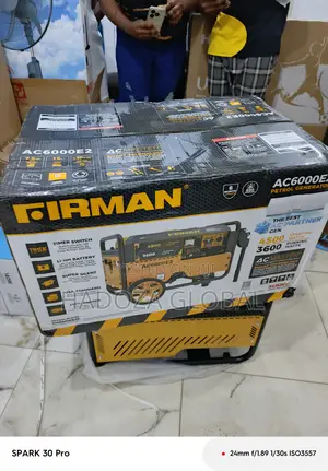 Ac6000e2 Firman Key Start Power Generator