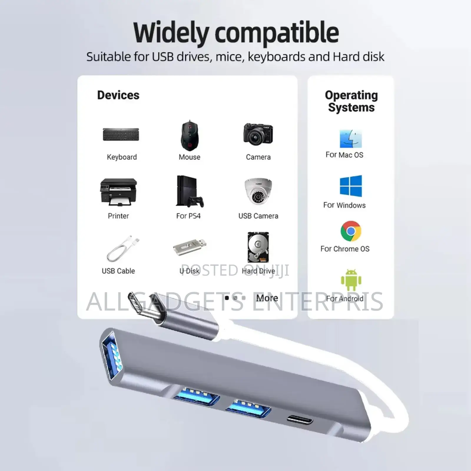 Ldnio Type C and Usb Hubs