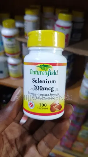 Nature's Field Selenium 200mcg by 100 Capsules