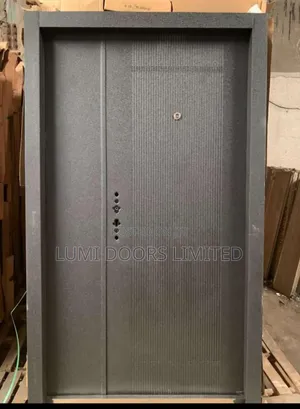 Black Security Door for Main Entrance Door