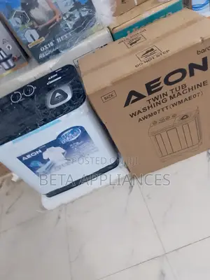 Aeon 7kg Twin Tub Washing Machine – Energy Efficient Design