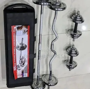 55kg Adjustable Dumbbell Set