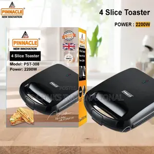 Pinnacle 4 Slice Toaster-2200w