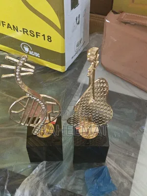Black and Gold Figurine