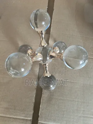 Glass and Gold Figurine