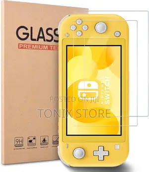 2-Piece Tempered Glass Screen Protector for Nintendo Switch Lite Hd