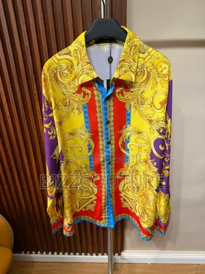 Original Versace Silks Shirts Available in Store