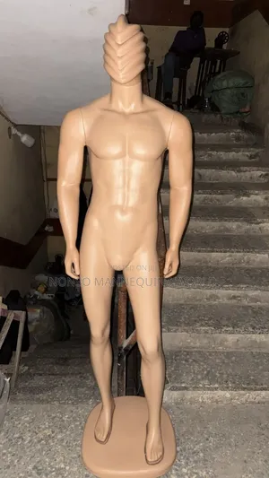 Spider Head Male Plastic Complete Mannequin