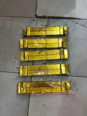 10 Pieces A Pack Of Luxury Gold Clothes Hangers