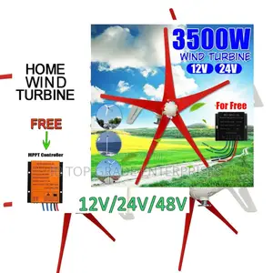Home Business Farm Power Freedom: 3500w 48v Horizontal Wind Turbine