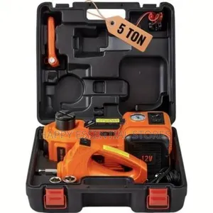 5 Ton 4in 1 Car Repair Tool Kit Content: Air Pump 12v Led Lighter