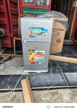 Brand New Techno-Cool 100l Double Door Refrigerator√External Compresor