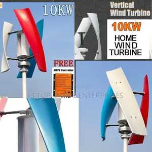 Power Everything You Own With 10000w 48v Clean Wind Vertical Turbine