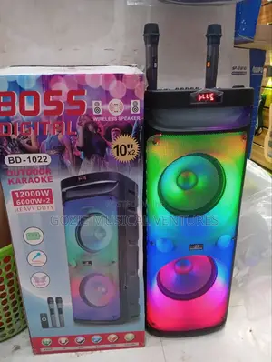 Boss Digital Complete 12000 Watts and With a Very High Quality Sound.