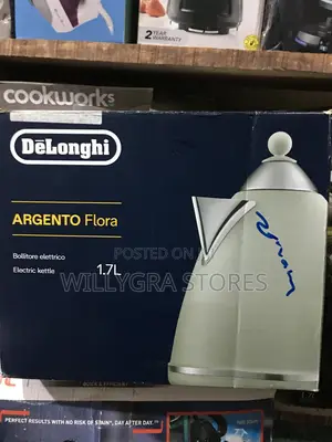 De'longhi Argento Flora Kettle With 1.7l