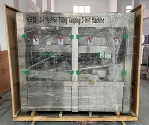 12-12-5 Automatic Bottled Water Filling Machine (Rinse–Fill–Cap Line)