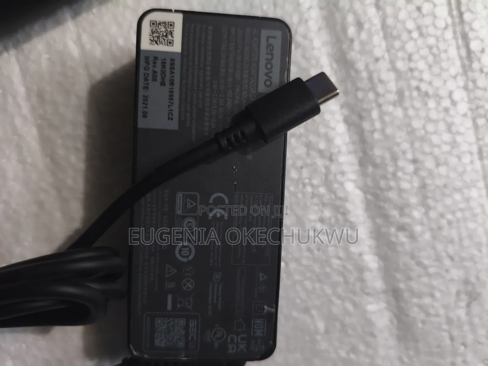 Lenovo Type C Laptop Charger