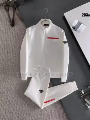 Prada White Up and Down