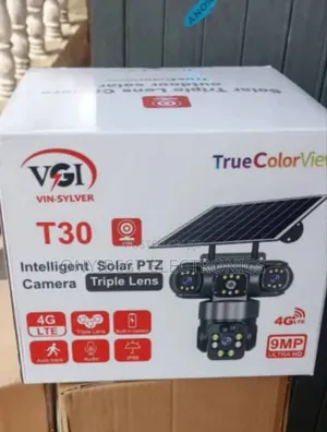 V3800 3 View Intelligence CCTV Solar Camera