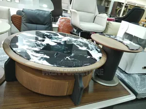 Centre Table With Mable Tope