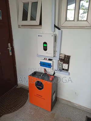 Installation of 6.2kw Inverter With Solar and Lithium Battery
